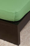 Jersey lepedő olajzöld 180-200x200cm