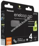 Panasonic Panasonic eneloop pr AA ceruza akku 2500mAh 4db/csomag + elemtartó doboz
