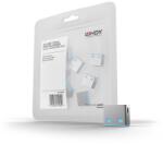 Lindy Dugó biztonsági, Port Blocker, USB A, kék (10db/csomag) 40462 (40462)
