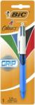 BIC Golyóstoll, 0, 32 mm, nyomógombos, négyszínű, BIC "4 Colours Grip Original (8871292) - nyomtassingyen