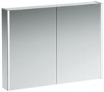 Laufen FRAME 25 Tükrös szekrény, alumínium, 2 LED világító elemmel és alsó háttérvilágítással H4086539001441 (H4086539001441)