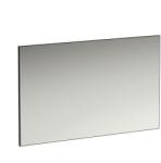 Laufen FRAME 25 Tükör alumínium keretben, világítás nélkül, Fekete matt 100X70X2.5 - H4474069004501 (H4474069004501)