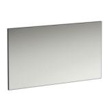 Laufen FRAME 25 Tükör alumínium keretben, világítás nélkül, Fekete matt 120X70X2.5 - H4474079004501 (H4474079004501)