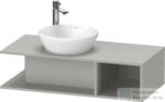 Duravit D-NEO 1000x480 mm-es mosdó alá építhető alsószekrény, Concrete Grey Matt Decor DE491900707 (DE491900707)