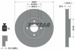 TEXTAR Disc frana TEXTAR PRO 92315503 (92315503)