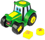 TOMY Tomy: Tractorul Johnny cu forme şi cifre (46654)