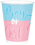 Amscan Pahare - Boy or girl ? 250 ml 8 buc