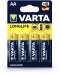 VARTA Longlife Alkaline AA ceruza elem - 4 db/cs