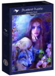 Bluebird Puzzle 1000 db-os puzzle - Midnight Rose (90195) (90195)