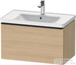 Duravit D-NEO 784x 452 mm-es 1 fiókós függesztett szekrény, Natural Oak DE425503030 (DE425503030)