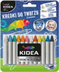 DERFORM Arcfestő krétakészlet, 12 db-os, Kidea (DFM-KDT12KA)