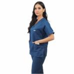 Lotus Costum medical Lotus 3, Basic 2, BBC, stretch, turcoaz inchis