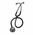 3M Littmann Stetoscop 3M Littmann® Classic III, Negru, capsula curcubeu (Black/Rainbow)