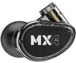 MEE audio MX4 PRO EARPIECE - Moduláris hibrid meghajtású fülhallgató egyik oldala - Füst-fekete - L (MEE-B-MX4-L-BK)
