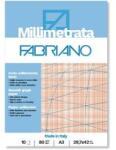 Fedrigoni A3 80g 10lapos milliméterpapír tömb (FABRIANO_19100664) (FABRIANO_19100664)