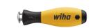 Wiha SoftFinish-telescopic ESD csavarhúzó markolat SYSTEM 6 cserélhető pengéhez 6.0 mm (10162) (10162)