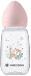 KikkaBoo Бебешко шише с широко гърло KikkaBoo Clouds - Savanna, 310 ml, Pink (31302020099) - ozone