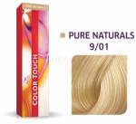Wella Color Touch Pure Naturals professzionális demi-permanent hajszín többdimenziós hatással 9/01 60 ml