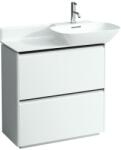 Laufen BASE Alsószekrény 77 × 35 × 78 cm, 2 fiók, illeszthető a H813301, H813302 ráépíthető mosdókhoz. , Sokszínű H4030041109991 (H4030041109991)