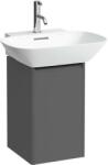 Laufen BASE Alsószekrény 32 × 34 × 52 cm, 1 ajtó, jobb oldali zsanérral, 1 belső polccal, Traffic Grey H4030241102661 (H4030241102661)