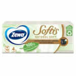 Zewa Softis Natural Soft 4 rétegű papírzsebkendő (10x9 db) - pelenka