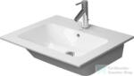 Duravit ME BY STARCK 63x49 cm-es bútorral aláépíthető mosdó Wondergliss bevonattal 23366300001 (23366300001)