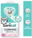 Sanicat Clumping White Rose nisip litieră pentru pisici cu miros de trandafir 8 l