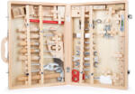 Legler Cutie de scule din lemn cu picior mic Deluxe Set bricolaj copii