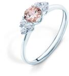 SAVICKI Inel de logodnă Fairytale: aur alb, morganit - savicki - 6 491,00 RON
