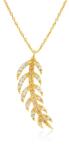 SAVICKI Colier din aur 585 cu safire galbene 0.18 ct 44 cm