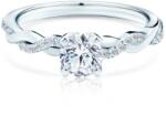 SAVICKI Inel de logodnă SAVICKI: aur alb, diamante - savicki - 16 281,00 RON
