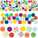 Amscan Confetti colorat pentru ziua de naștere - 70