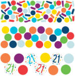 Amscan Confetti colorat pentru ziua de naștere - 21