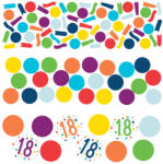 Amscan Confetti colorat pentru ziua de naștere - 18