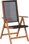 Bogdan Furniture Сгъваем дървен градински стол sven - черен