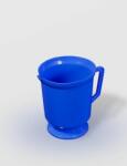 Sterk Cana pentru apa cu maner, plastic, 1L, 16x13 cm, diverse culori (MGH-1371) Pahar