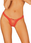 Obsessive Larisya Thong Red L/XL