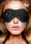 Ouch! Denim Eye Mask Roughend Denim Style Black