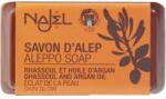 Najel Aleppo szappan Marokkói agyag és argánolaj - Najel Aleppo Soap Rhassoul and Argan Oil 100 g