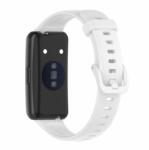 Huawei Band 7 szilikon okosóra szíj, Watch 7 szíj színe Fehér