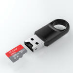 Rocketek MicroSD/ TF kártyaolvasó USB 2.0 HUB (RT-CR321)