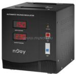 NJOY Toroid Transzformátor 3000VA - Alvis 3000 AVR (Kimenet: bekötős, LCD kijelző, indítás késleltetés) (AVRL-3005TAL-CS01B) (AVRL-3005TAL-CS01B)