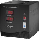 Njoy Toroid Transzformátor 3000VA - Alvis 3000 AVR (Kimenet: bekötős, LCD kijelző, indítás késleltetés AVRL-3005TAL-CS01B (AVRL-3005TAL-CS01B)