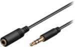4CarMedia Jack toldó kábel 5m (Fekete) (AVK-184-500BK)