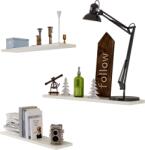 TEMPO KONDELA Polcok, 3 db, fehér, FEDOR