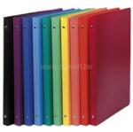 Exacompta Opaque A4 4 gyűrűs 20 mm gerinccel PP fekete gyűrűskönyv (P2130-0690) (P2130-0690)