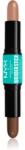 NYX Professional Makeup Wonder Stick Dual Face Lift baton pentru dublu contur culoare 04 Medium 2x4 g