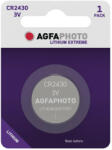AgfaPhoto Gombelem CR2430 lithium 1db/bliszter (AgfaPhoto) (APCR2430)