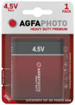 AgfaPhoto Lapos elem féltartós 4.5V heavy duty 1db/bliszter (AgfaPhoto) (APF4.5VB1)