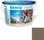 Cemix SiliconOLA Extra szilikon vékonyvakolat, kapart 1, 5 mm 4989 brown 25 kg